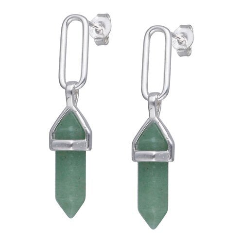 Aro de plata 925 Jade - Mi tienda en línea