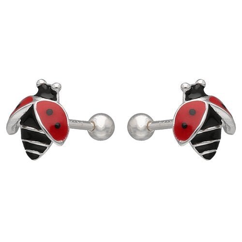 Aro de plata Chinita Esmaltada - Mi tienda en línea