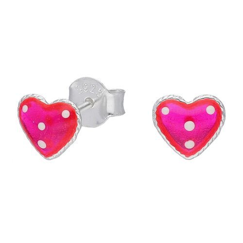 Aros de plata corazón - Mi tienda en línea