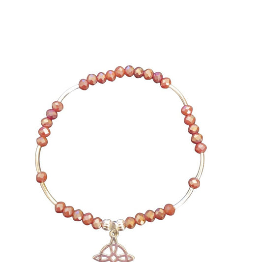 PULSERA BAÑAD EN PLATA CON CRISTALES - Mi tienda en línea